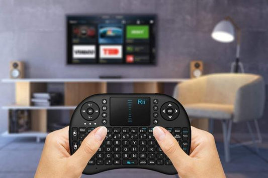 Mini Wireless Backlit Keyboard with Touchpad