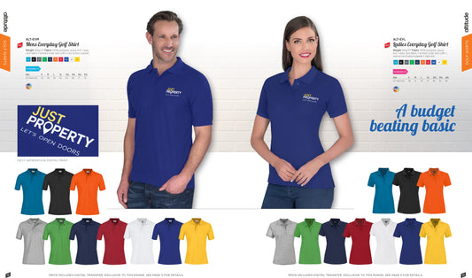 Golf Shirt Every Day Pique Knit incl logo